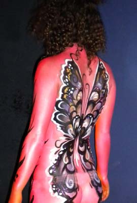 2010 3rd semifinal Speed Body painting