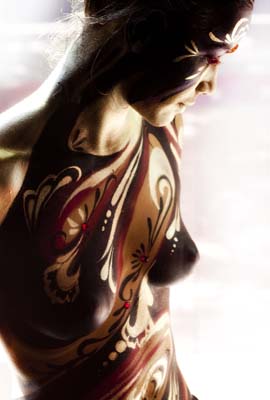 artistic body paint