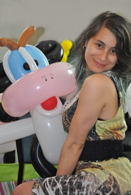 balloon cow