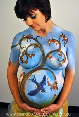 pregnant three