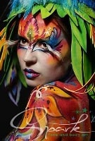 butterfly bodypaint